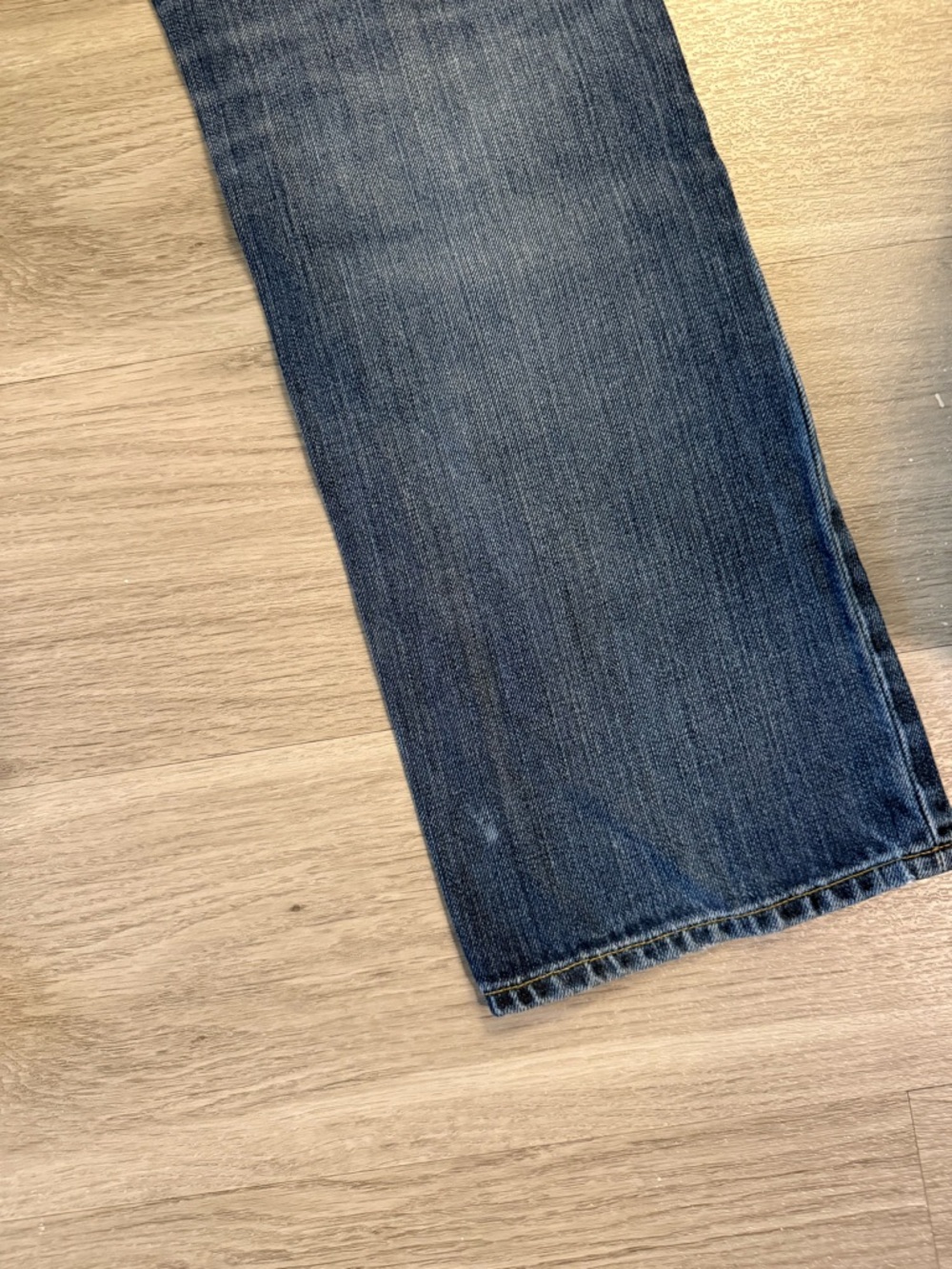 GAP Men's Straight Jeans in Medium Blue, 33x30 - Picture 5 of 7